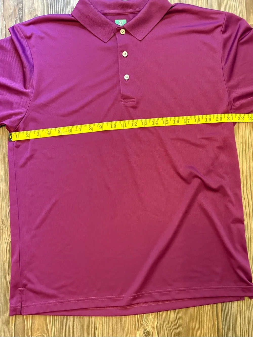 Pro Tour Airplay Men's Large Golf Polo Shirt Magenta Pink Short Sleeve